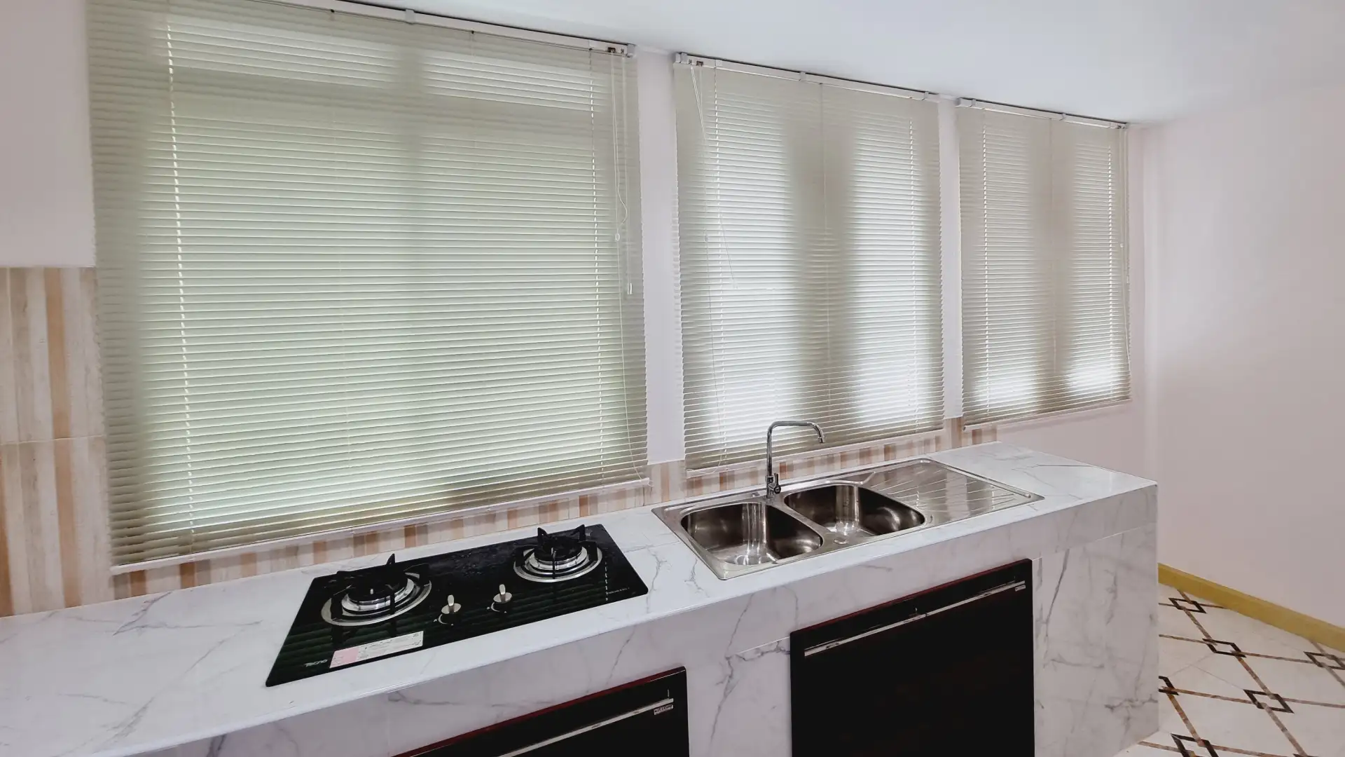 Kitchen Window Treatment in Miami kitchen