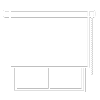 Roman-Style Vertical Blinds Icon