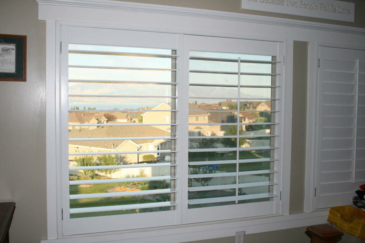 Sliding Plantation Shutter installed in Miami
