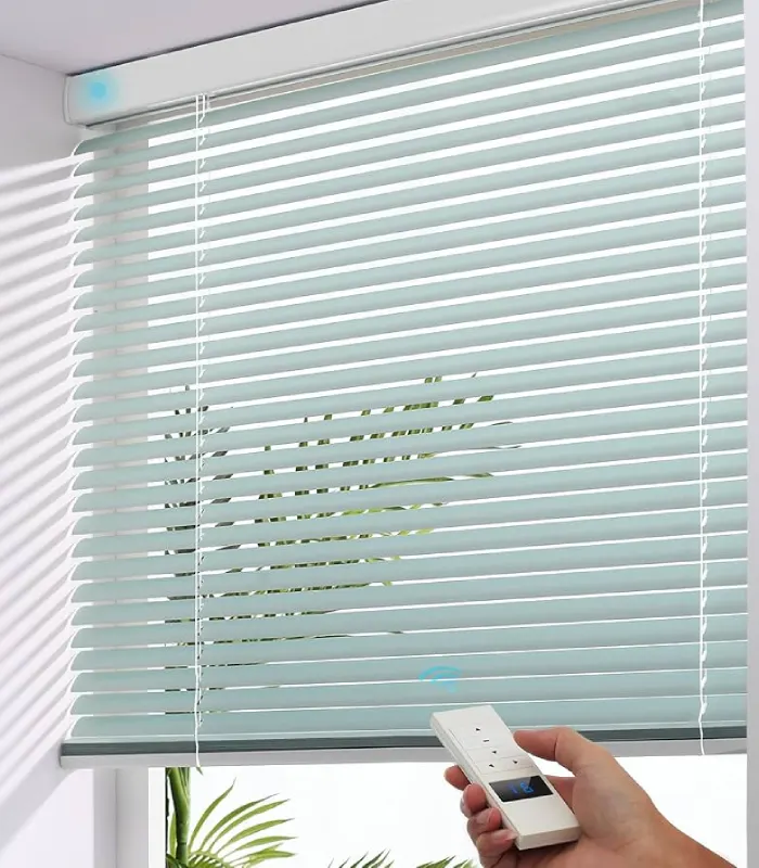 Smart motorized blinds with remote control