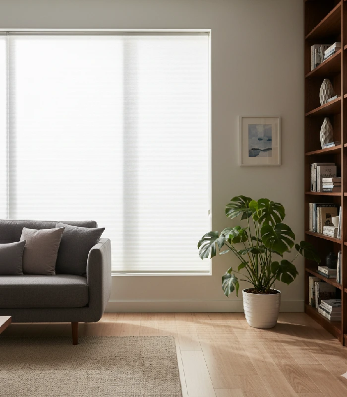Rollar Horizontal Honeycomb shades in Miami