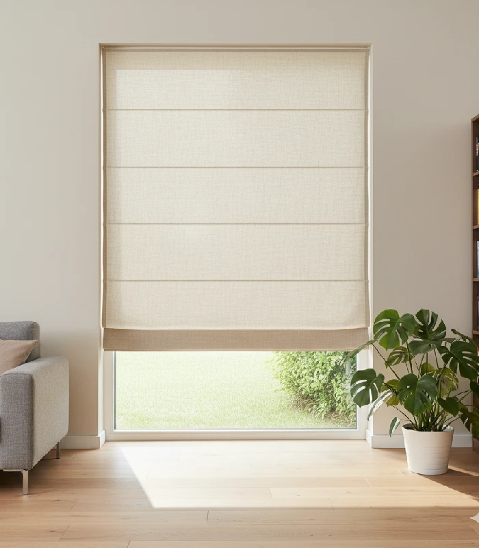 Roman Horizontal shades in Miamoi Florida