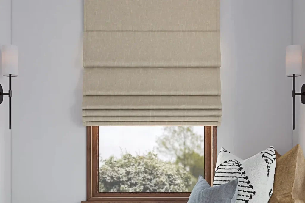 Roman shades by Miami's Best blinds