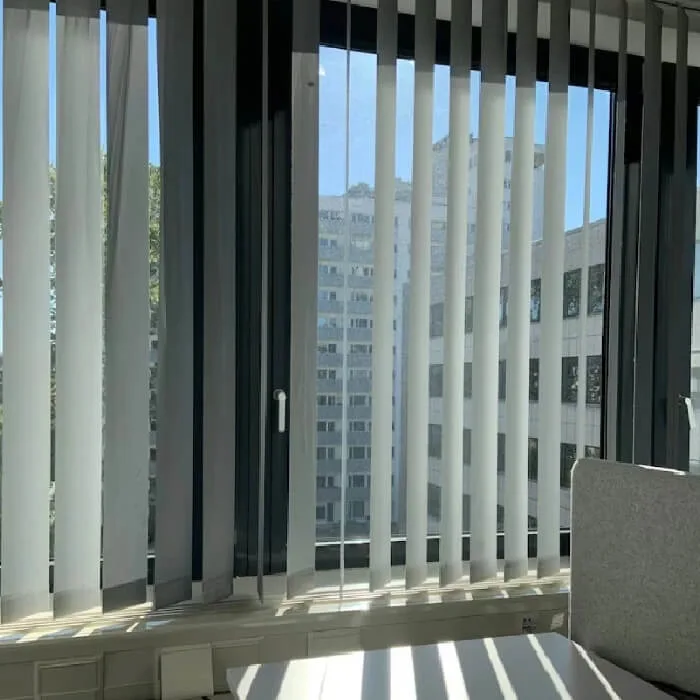 Verticle motorized blinds miami for large windows