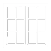 French Doors Icon